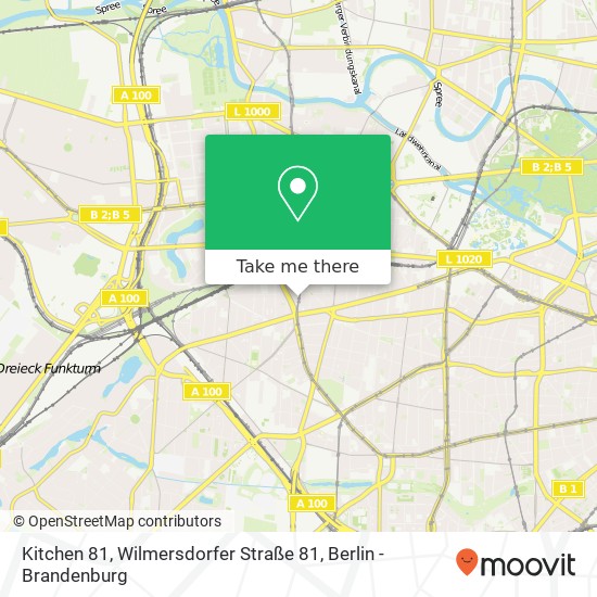 Kitchen 81, Wilmersdorfer Straße 81 map