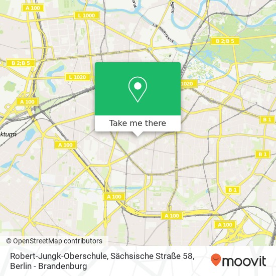 Robert-Jungk-Oberschule, Sächsische Straße 58 map