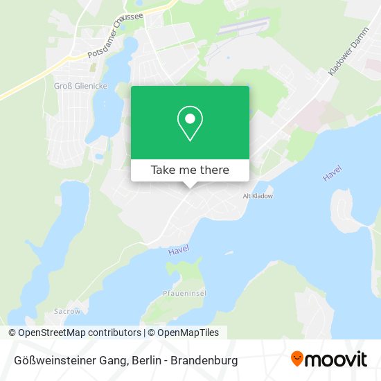 Gößweinsteiner Gang map