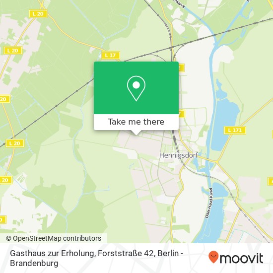 Gasthaus zur Erholung, Forststraße 42 map