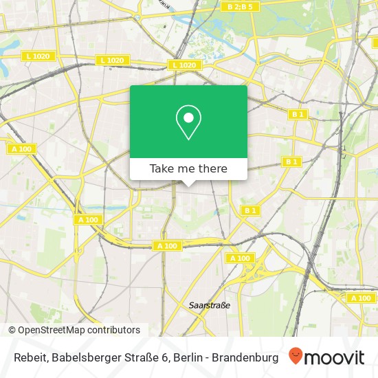 Rebeit, Babelsberger Straße 6 map