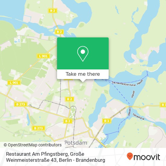 Restaurant Am Pfingstberg, Große Weinmeisterstraße 43 map