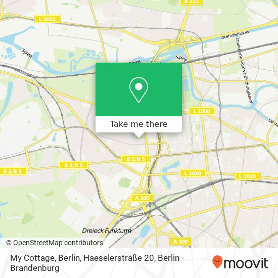 My Cottage, Berlin, Haeselerstraße 20 map