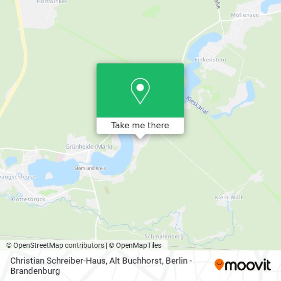 Карта Christian Schreiber-Haus, Alt Buchhorst