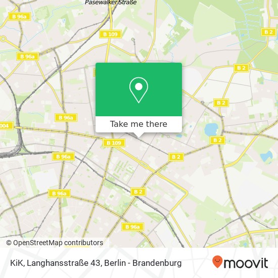 KiK, Langhansstraße 43 map