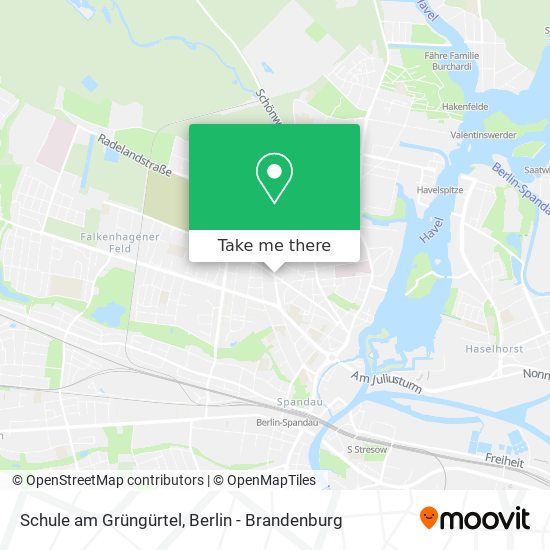 Schule am Grüngürtel map