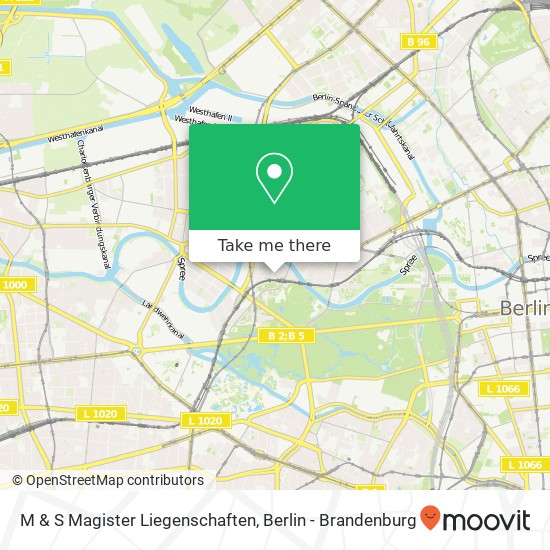 M & S Magister Liegenschaften, Claudiusstraße 1 map