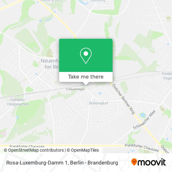 Карта Rosa-Luxemburg-Damm 1