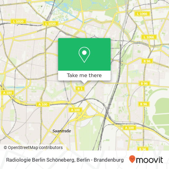 Radiologie Berlin Schöneberg, Hauptstraße 34 map