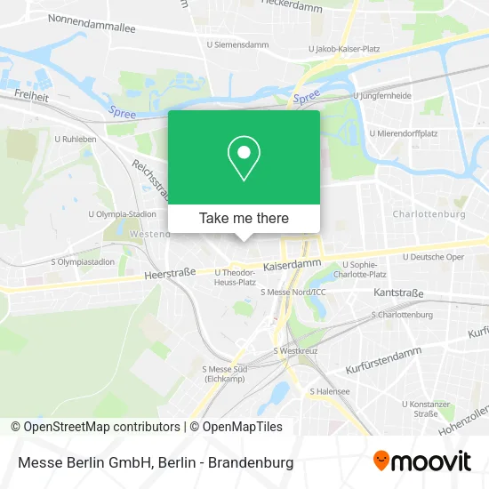 Карта Messe Berlin GmbH
