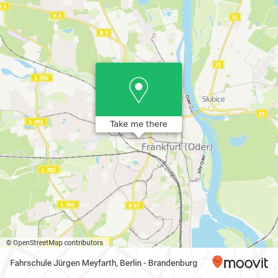 Fahrschule Jürgen Meyfarth, Fürstenwalder Straße 45 map