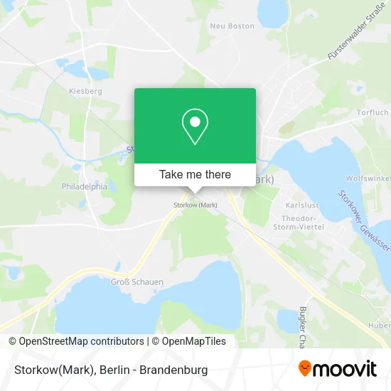 Карта Storkow(Mark)