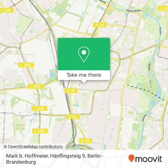Mark b. Hoffmeier, Hänflingsteig 9 map