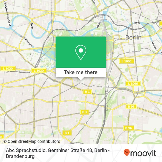 Abc Sprachstudio, Genthiner Straße 48 map