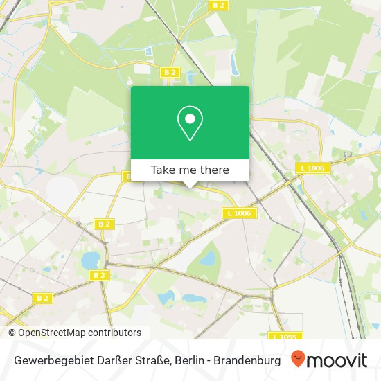 Gewerbegebiet Darßer Straße map