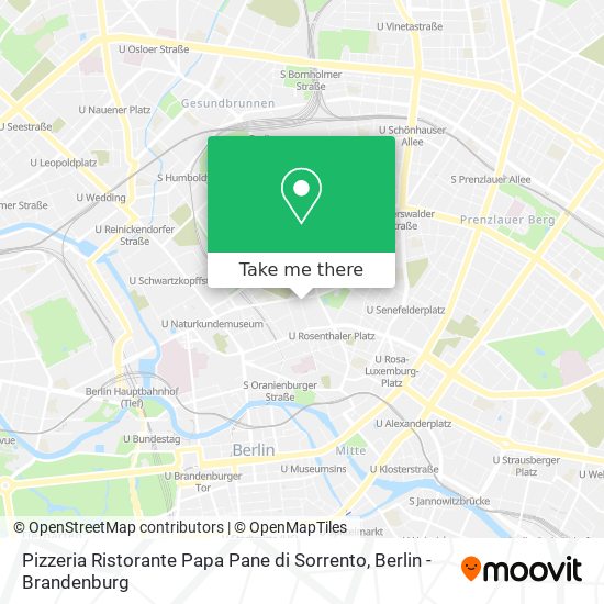 Карта Pizzeria Ristorante Papa Pane di Sorrento