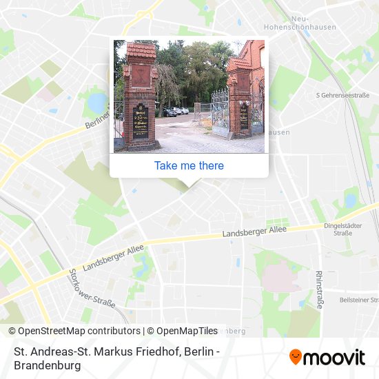 St. Andreas-St. Markus Friedhof map