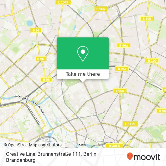 Creative Line, Brunnenstraße 111 map