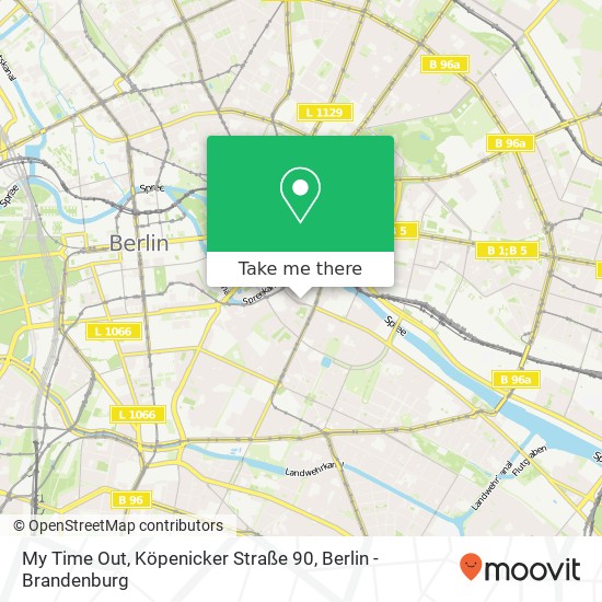 My Time Out, Köpenicker Straße 90 map