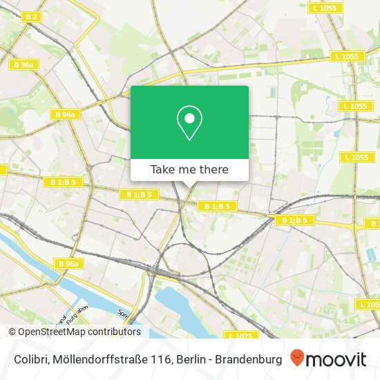 Colibri, Möllendorffstraße 116 map