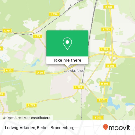 Ludwig-Arkaden map