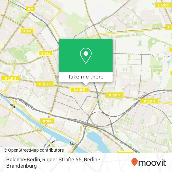 Balance-Berlin, Rigaer Straße 65 map