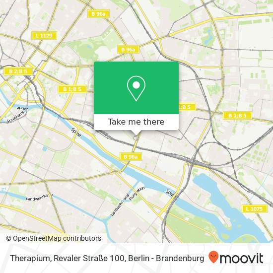 Therapium, Revaler Straße 100 map