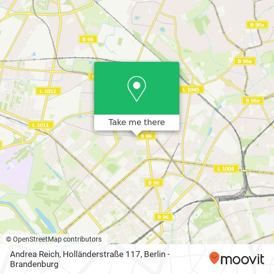 Карта Andrea Reich, Holländerstraße 117