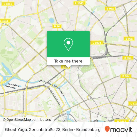 Ghost Yoga, Gerichtstraße 23 map