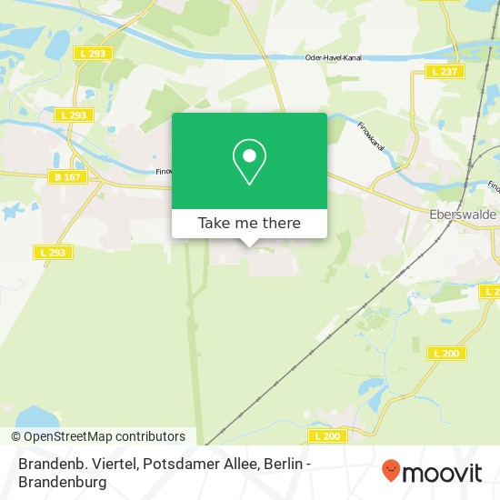 Brandenb. Viertel, Potsdamer Allee map