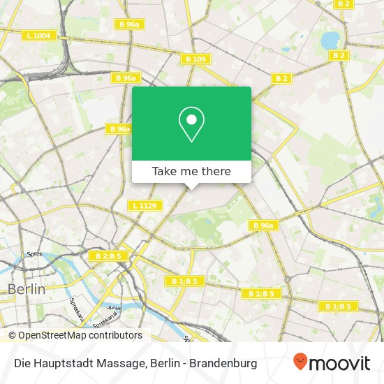 Die Hauptstadt Massage map