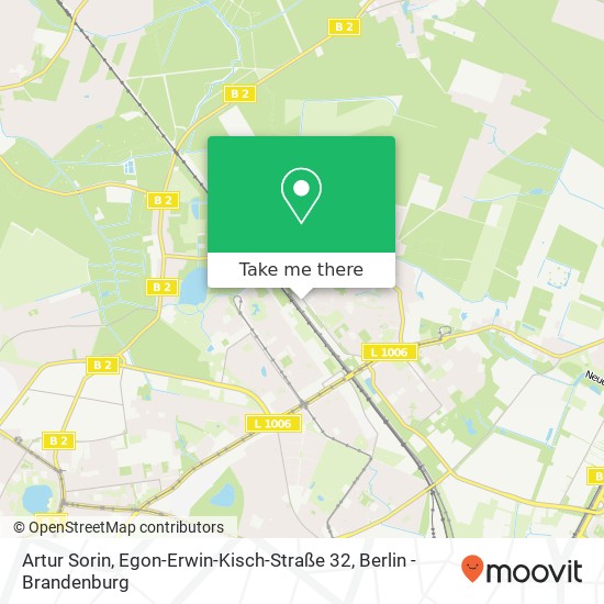 Карта Artur Sorin, Egon-Erwin-Kisch-Straße 32