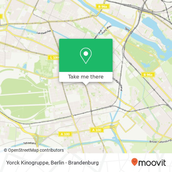 Yorck Kinogruppe map