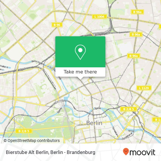 Bierstube Alt Berlin map