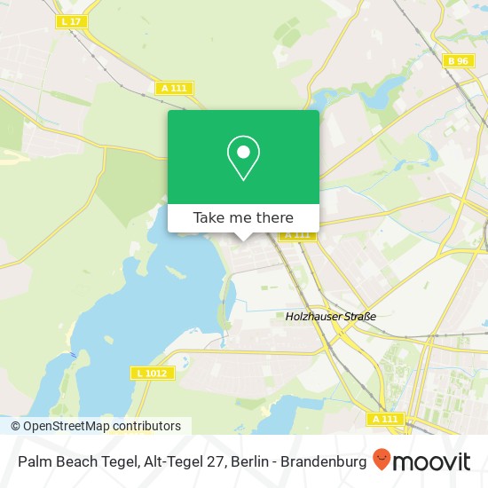 Palm Beach Tegel, Alt-Tegel 27 map