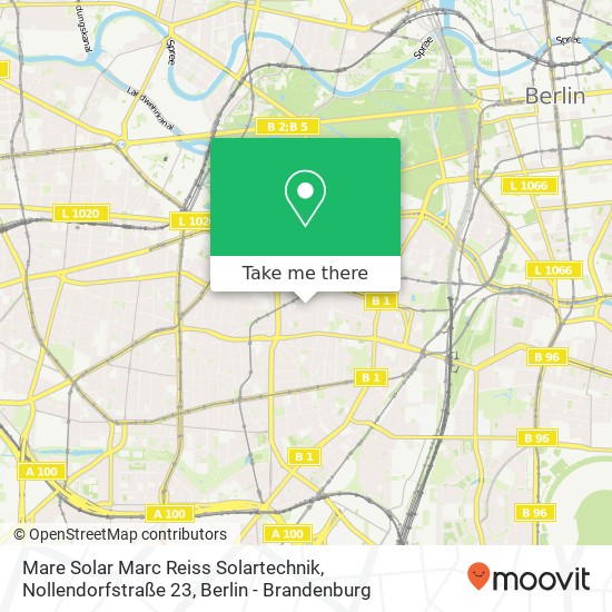 Mare Solar Marc Reiss Solartechnik, Nollendorfstraße 23 map