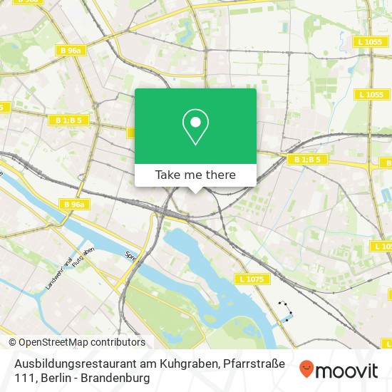 Ausbildungsrestaurant am Kuhgraben, Pfarrstraße 111 map