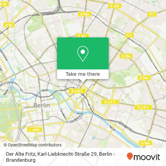 Карта Der Alte Fritz, Karl-Liebknecht-Straße 29