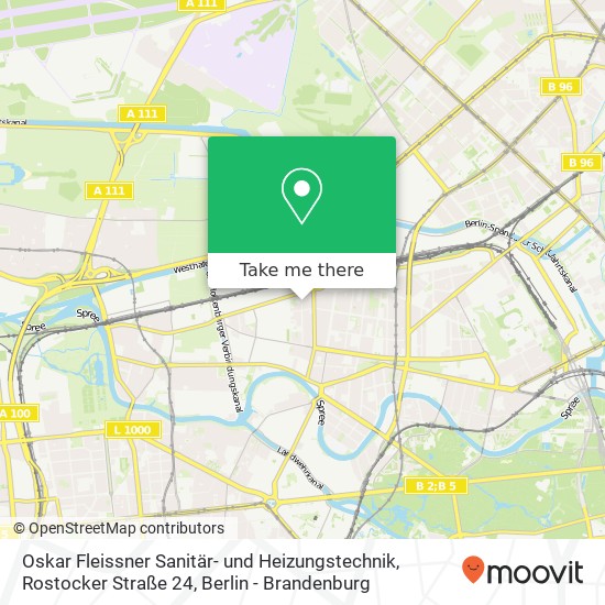 Карта Oskar Fleissner Sanitär- und Heizungstechnik, Rostocker Straße 24