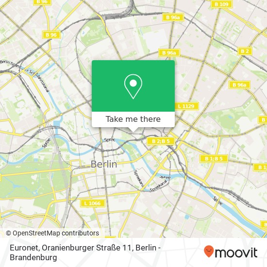 Euronet, Oranienburger Straße 11 map