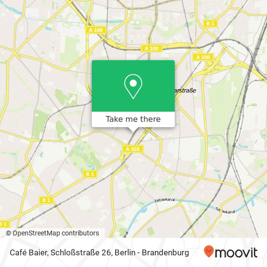 Café Baier, Schloßstraße 26 map