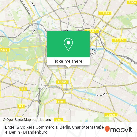 Engel & Völkers Commercial Berlin, Charlottenstraße 4 map