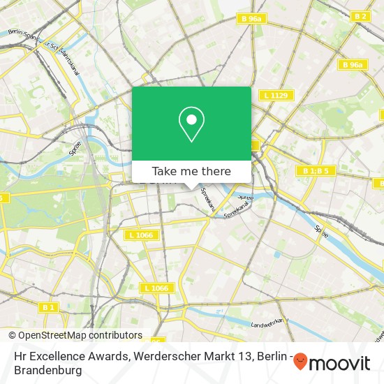 Hr Excellence Awards, Werderscher Markt 13 map
