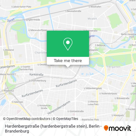 Hardenbergstraße (hardenbergstraße stein) map