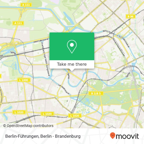 Карта Berlin-Führungen