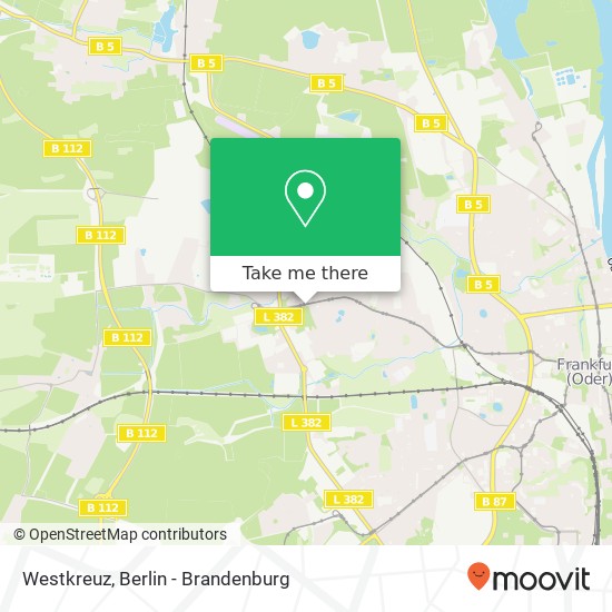 Westkreuz map