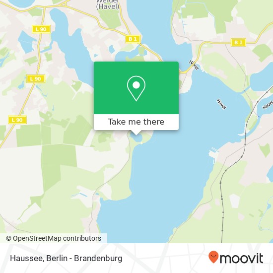 Карта Haussee