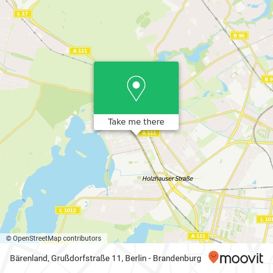 Карта Bärenland, Grußdorfstraße 11