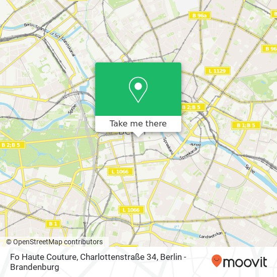 Fo Haute Couture, Charlottenstraße 34 map