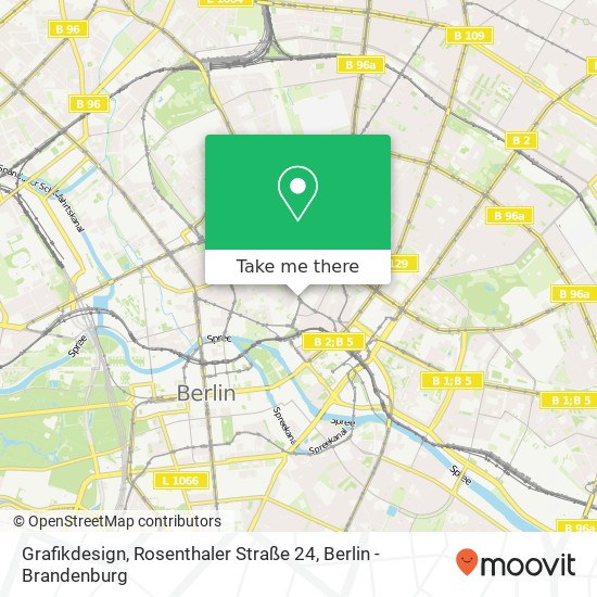 Grafikdesign, Rosenthaler Straße 24 map